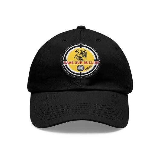 Save Our Bullies Hat with Leather Patch