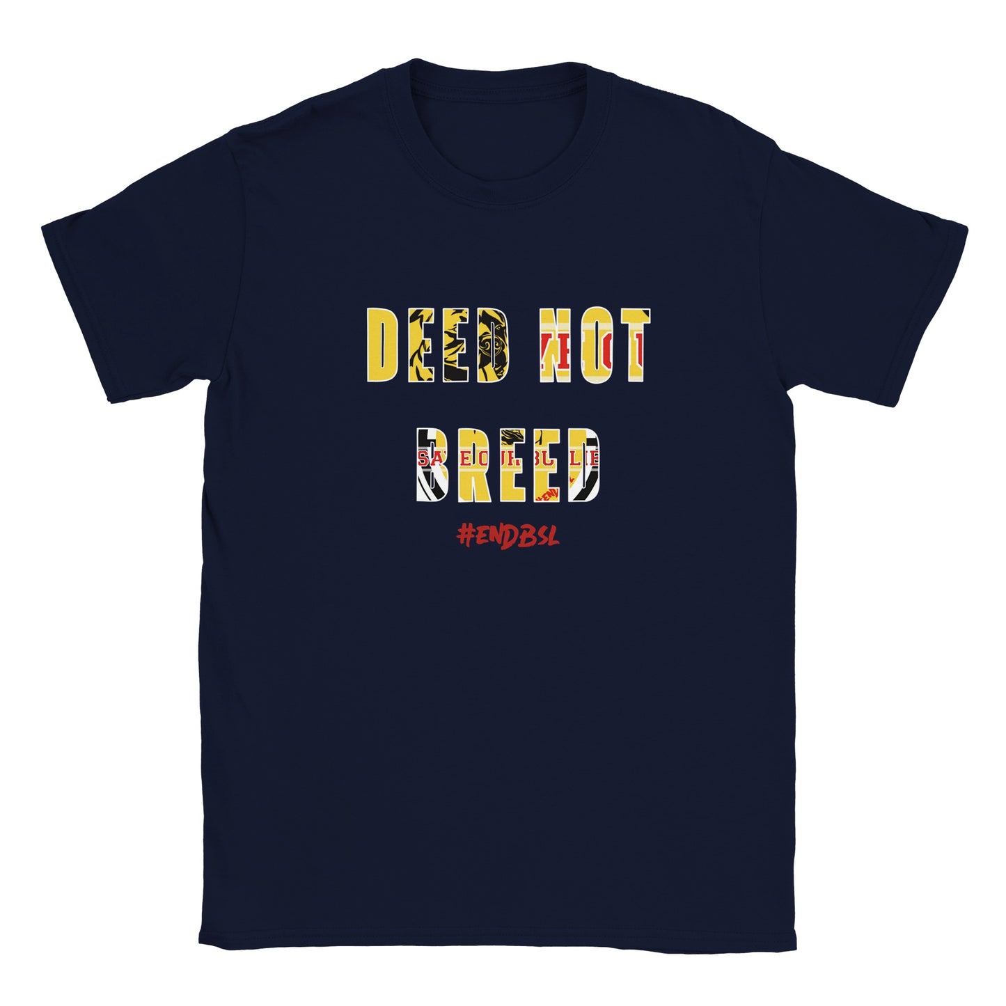 Deed Not Breed Crewneck T-shirt