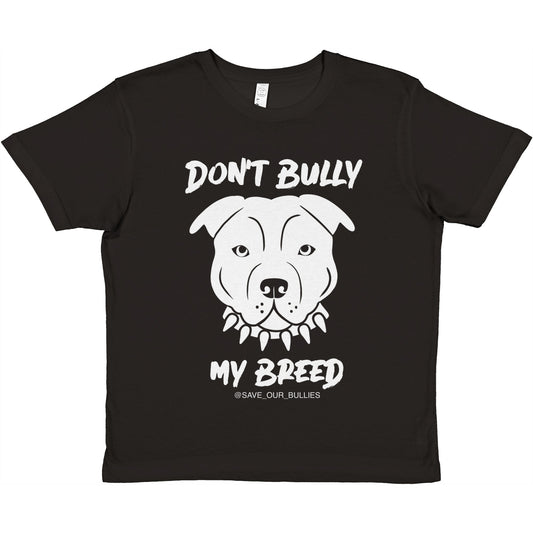 My Breed (back and front) Kids Crewneck T-shirt